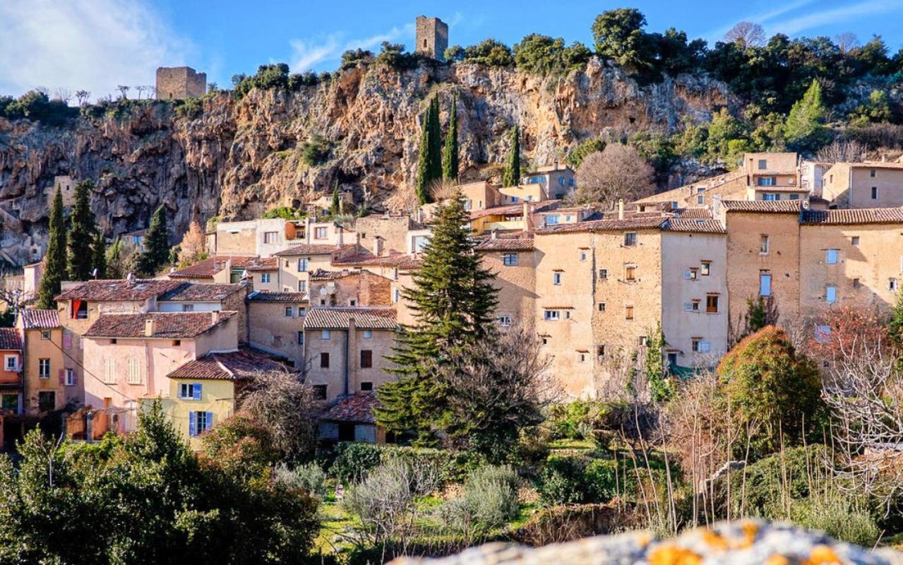 Rez De Jardin, Le Pra De Pe Apartment Cotignac Luaran gambar